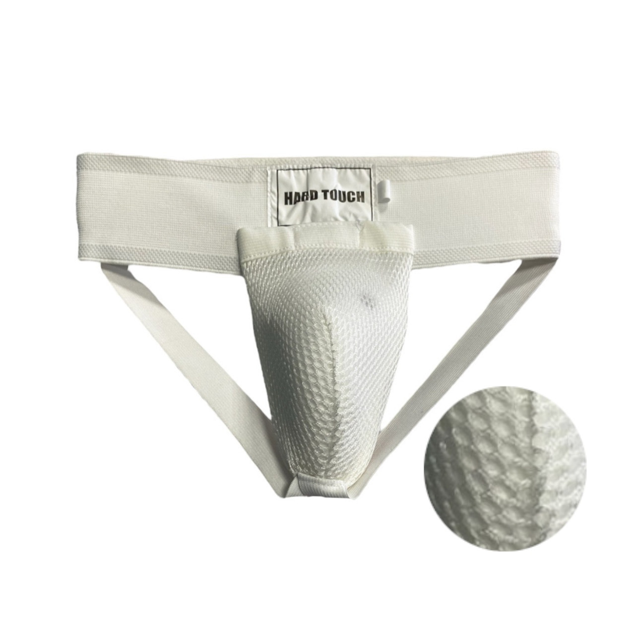 Захист запаху мушля бандаж чоловічий Hard Touch 26097 білий для єдиноборств (Бокс, ММА, Карате), фото 1