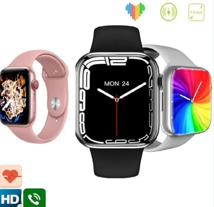 Розумний смарт-годинник Smart Watch M7 Pro Max 45mm електронний наручний смарт годинник з функцією дзвінка