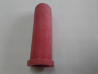 Соска до відра для телят гумова, червона