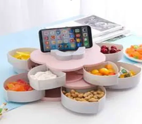 Фруктова тарілка для закуски 2 яруси