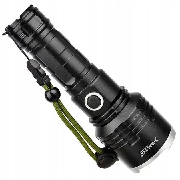 Ліхтар X-Balog BL-531-P90 1х26650 8800mah USB/microUSB/ 3хААА R3 функція Power Bank