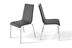 Стілець обідній Келлі зі строчкою, (черн)---