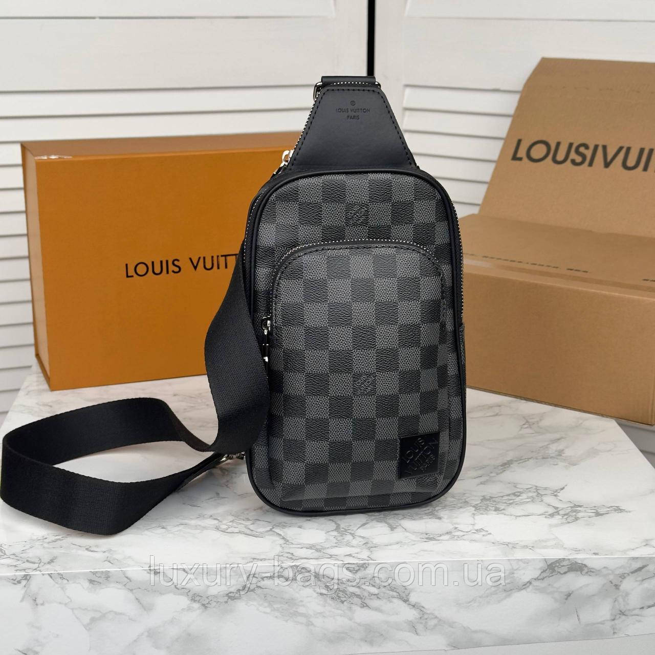 Чоловіча сумка слінг Louis Vuitton Avenue, фото 1
