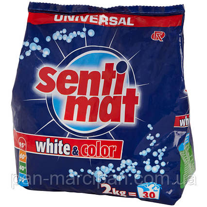 Sentimat Universal White & Color | Пральний порошок для білого та кольорового прання