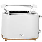 Тостер Adler AD 3225 — 850 Вт, 2 скибки, 7 режимів підсмажування, піддон для крихт, фото 5