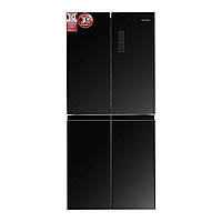 Холодильник — MDH-N180D80-BG, (чорне скло, multi-door, NF, 180 см) (GRUNHELM)