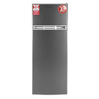 Холодильник - GRW-143IDD, (темно сірий, двухк, верх мороз, 143см) (GRUNHELM)