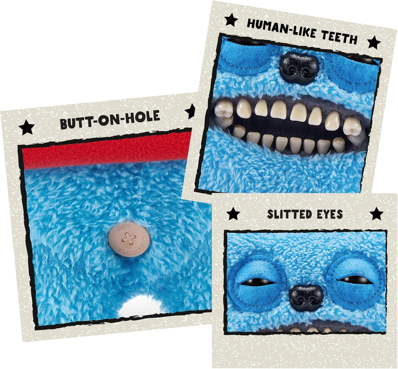 М'яка плюшева іграшка Монстр Фуглер Спанч Боб Губка Боб Патрік Fuggler SpongeBob 15701B