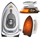 Парова праска Camry CR 5050 — 420Вт, паровий удар, керамічна підошва, вертикальне відпарювання, фото 8