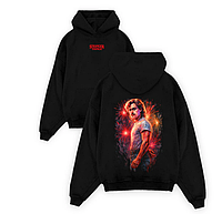 Худі з принтом Stranger Things Дивні дива Billy Hargrove, Чорний, XS