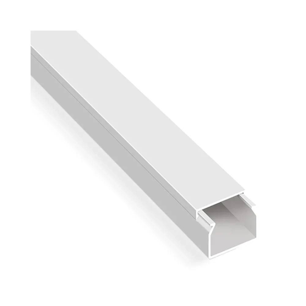 Кабельний канал з подвійним замком 20х10 мм 2 м NEOMAX NX3203, фото 1