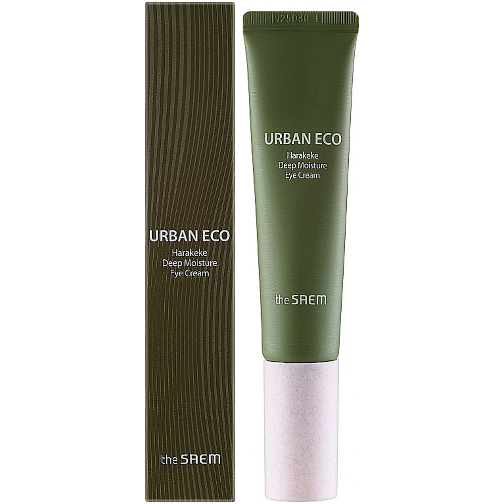 Зволожуючий крем для шкіри навколо очей The Saem Urban Eco Harakeke Deep Moisture Eye Cream 30 мл, фото 1