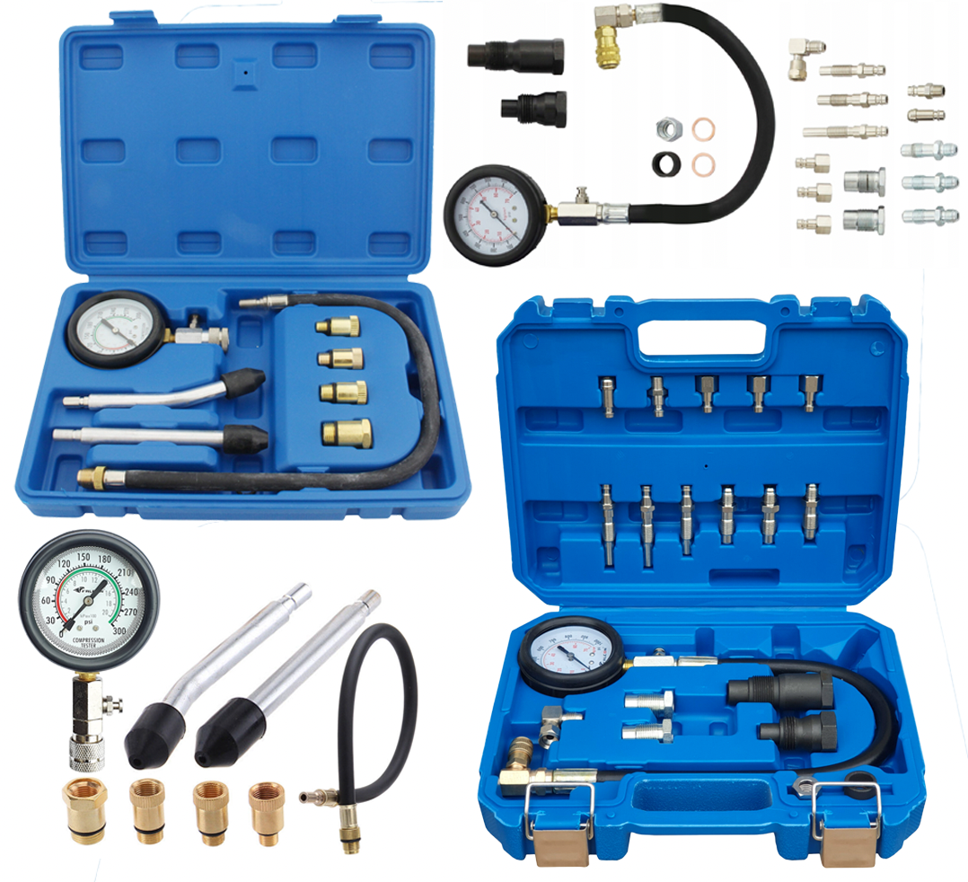 Комплект компресометр для дизельних двигунів + компресометр для бензинових двигунів 8 од. Falcon F06013-1, фото 1