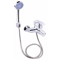 Змішувач для ванни з коротким гусаком Lidz (CRM) 41 86 006-1 New Хром