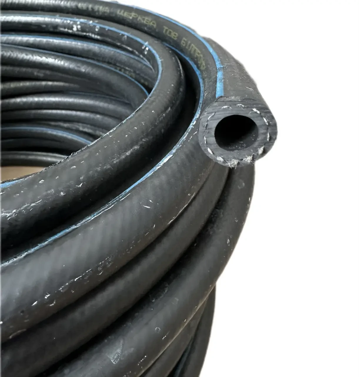 Рукав гумовий (кисневий) армований ниткою 6 мм. Шланг "Белпромрукав". Біла Церква. Украина.