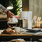 Кавоварка Adler AD 4383 white  — 1000 Вт, 1.25 л, фільтрова, автоматичне вимкнення, чорний корпус, фото 10