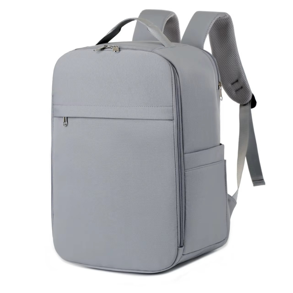 Рюкзак городской для путешествий дорожный влагоотталкивающий 40х20х25 см,материал Oxford,серый, фото 1