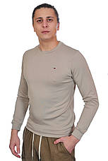 Лонгслів чоловічий Tommy Hilfiger 26-E6064-74 бежевий, фото 3