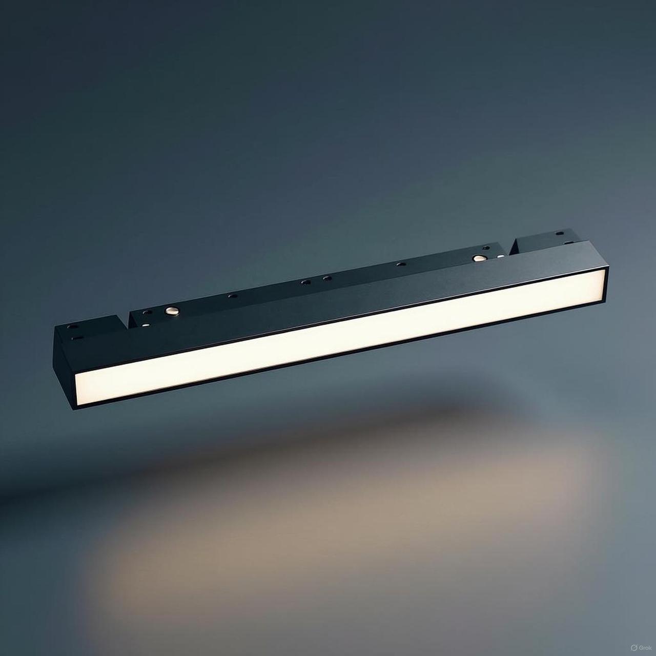 Магнітний трековий світильник PROLUM™ M20; 10W; 48V; SERIES "FL"; Білий 4000K