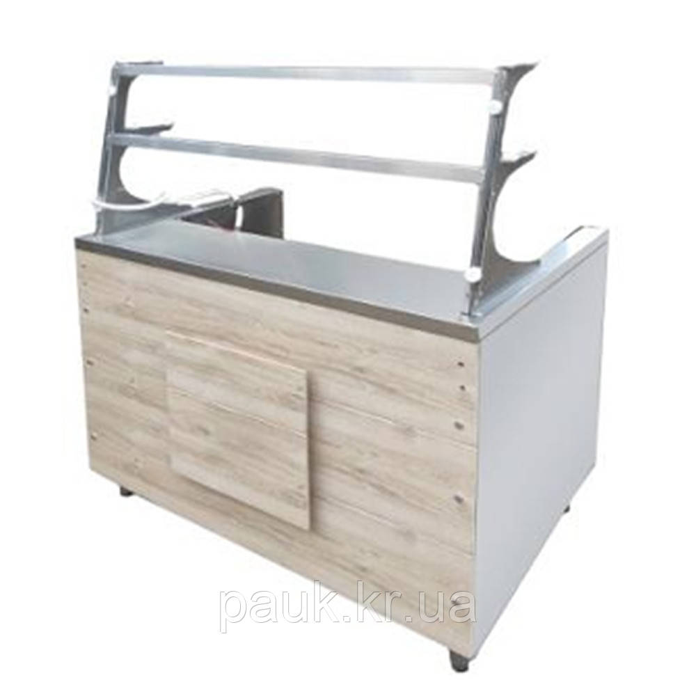 Марміт для перших страв М 1Б-2-1100 М "Модерн", УЦІНКА, електричний марміт з двома конфорками, дві скляні полички, фото 1