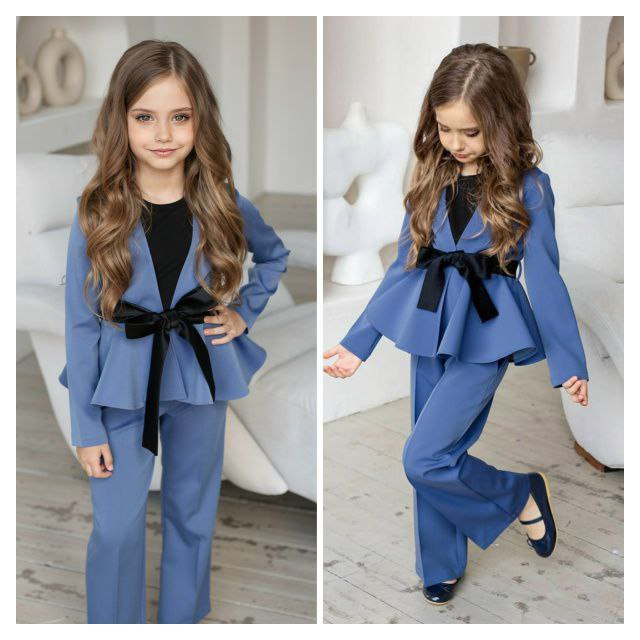 Костюм брючний для дівчинки Коко | на ріст 110-158р.