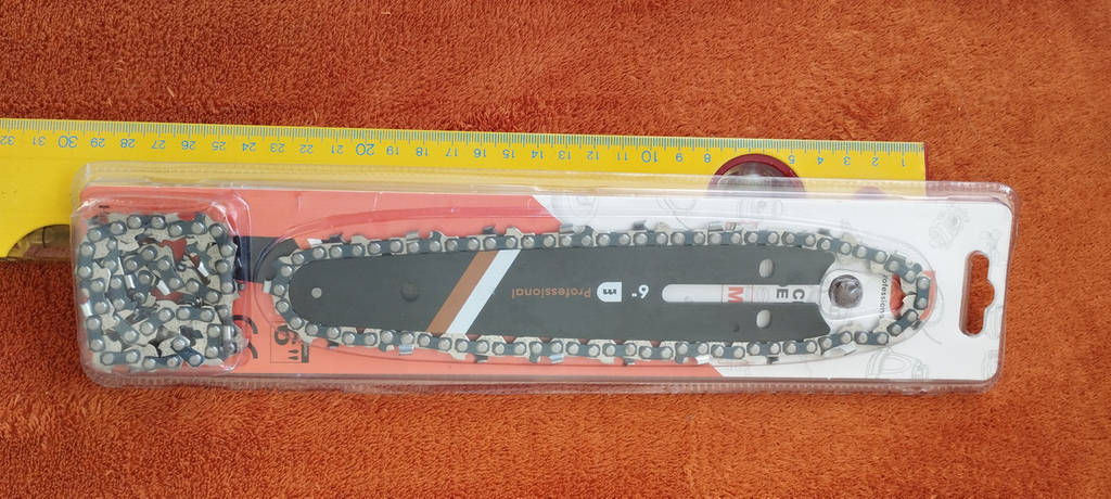 Комплект шина + 2 ланцюга для міні пилки 6" DM Professional запчастини для сучкоріза - фото покупців 4