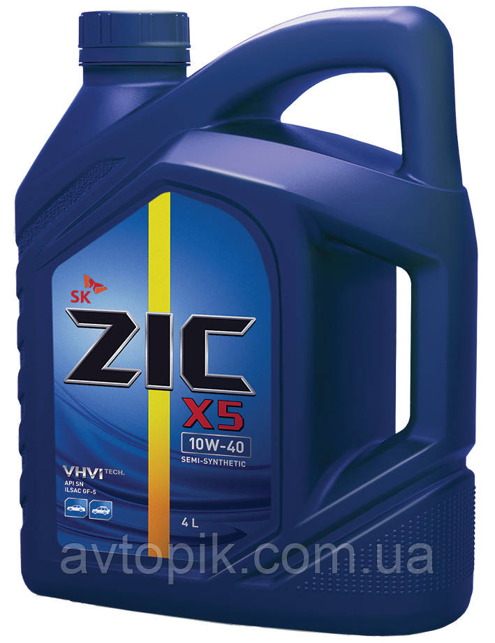 Моторне масло ZIC X5 Diesel 10W-40 (4л.)