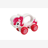 Каталка поні іграшка поні для малюків дитяча каталка Технок 18.5х13х6.7 см Україна для дітей, фото 3