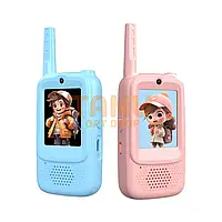 Набір дитячих відеорацій 2 шт. з двостороннім зв'язком дальність зв'язку 200 м Walkie talkie