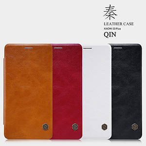 Шкіряний чохол Nillkin Qin для Xiaomi Mi 5s Plus (4 кольори)