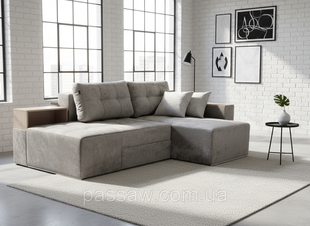 Диван DOMINI - це стильне та функціональне рішення для сучасного будинку, фото 1