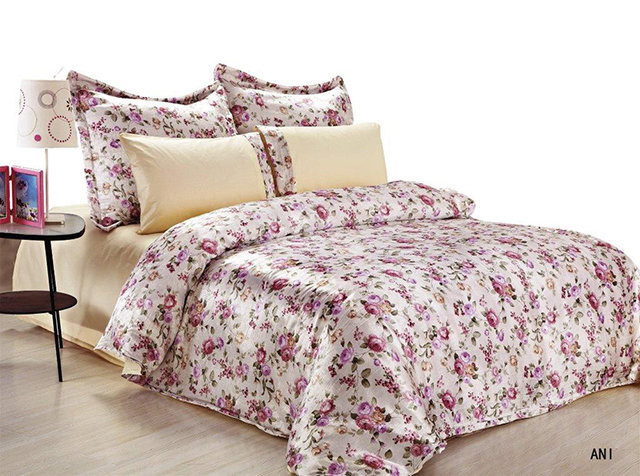 Комплект постільної білизни Le Vele Ani Silk Satin 220-200 см