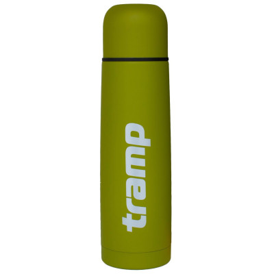 Термос Tramp Basic 0.5 л Olive (UTRC-111-olive) з вакуумною теплоізоляцією, нержавіюча сталь, 24 год збереження тепла, фото 1