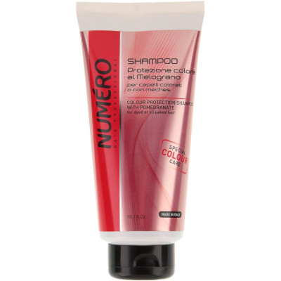 Шампунь Brelil Numero для захисту кольору з екстрактом гранату 300 мл (8011935075041), фото 1