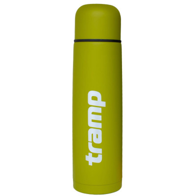 Термос Tramp Basic 1.0 л Olive (UTRC-113-olive) – нержавіюча сталь, вага 0.55 кг, вакуумна ізоляція, фото 1
