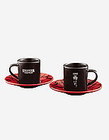 Набір чашок Bialetti x Stranger Things 80 ml STRTH03P
