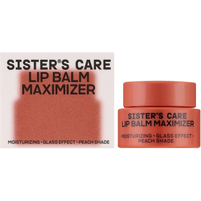 Бальзам для губ Sister's Aroma Lip Balm Maximizer Peach 4 г (4820227782703), фото 1
