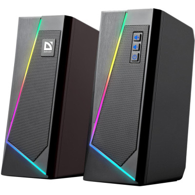 Акустична система Defender Solar 3 Bluetooth Light USB Black (65103), фото 1