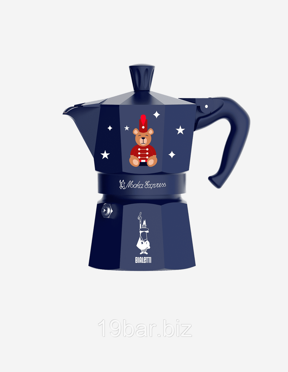 Гейзерна кавоварка Bialetti Moka Express Magico Ricordo Teddy Bear 0005395, фото 1