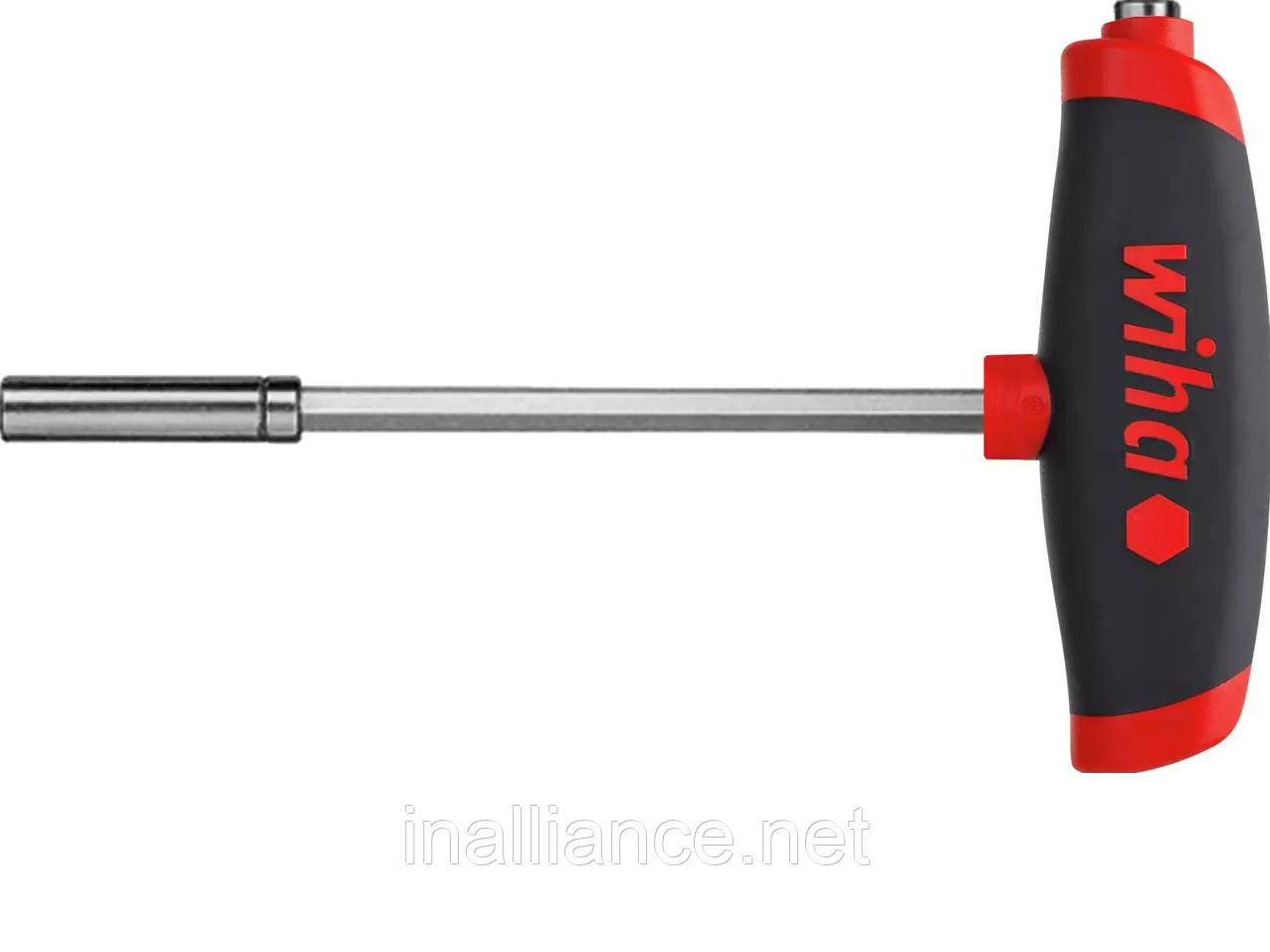 Тримач бітів з ручкою магнітний 1/4" Wiha 45453