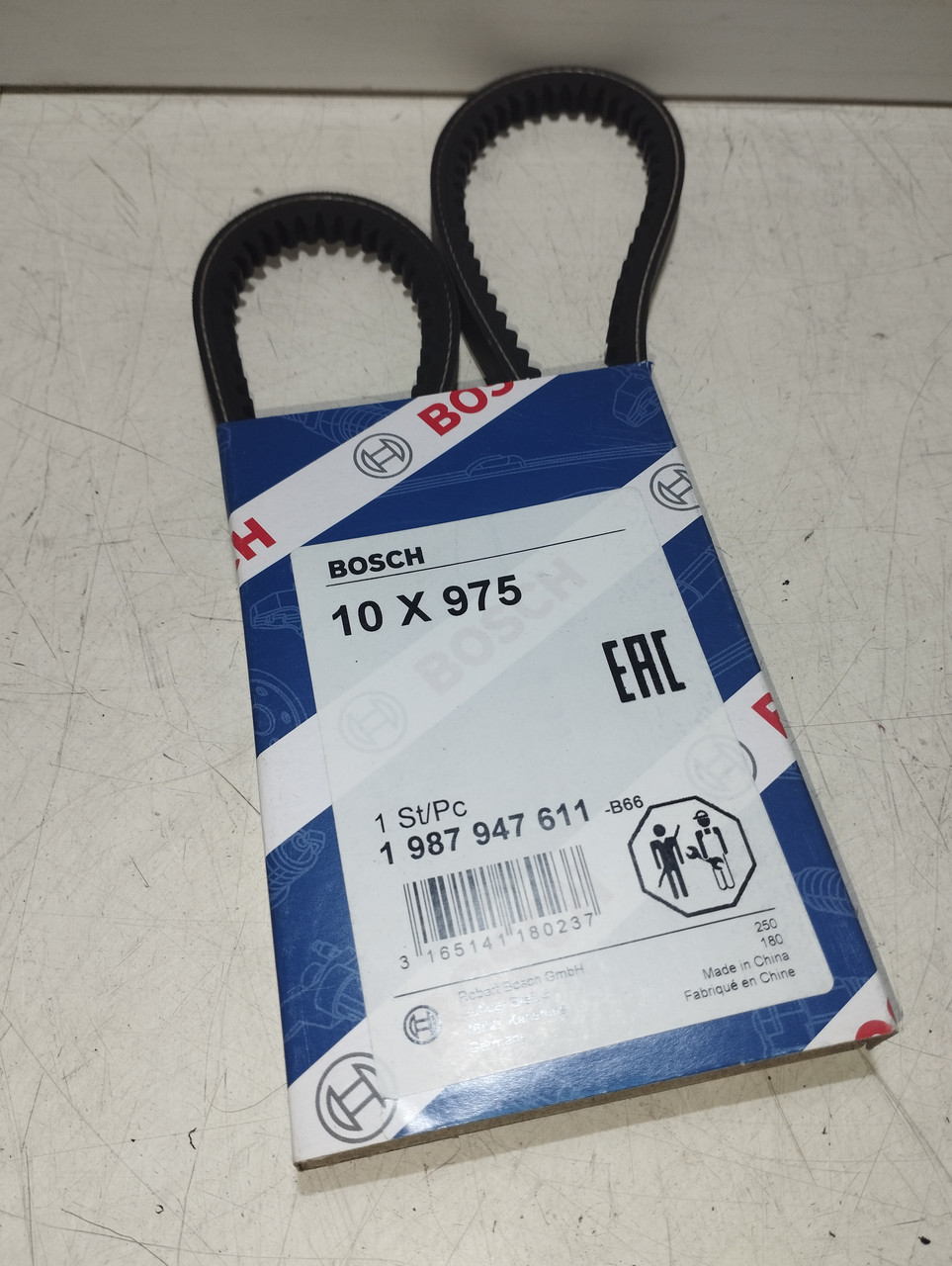 BOSCH Ремінь клиновий 10A0975C, фото 1