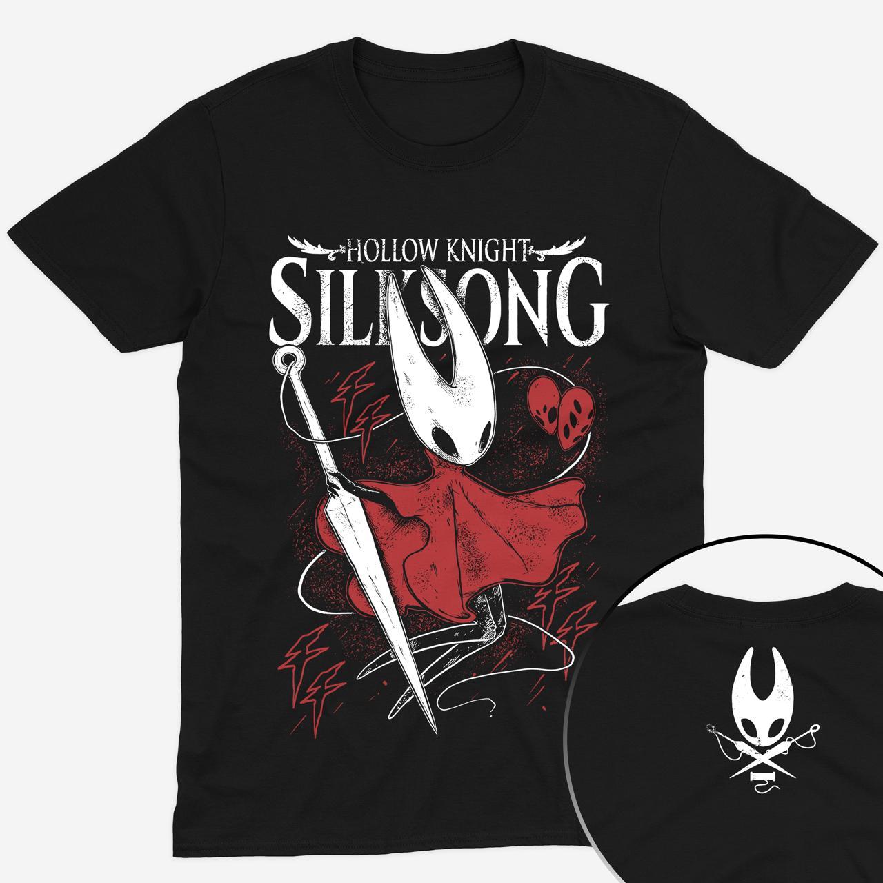 Футболка чорна Morze Hollow Knight Silksong XL, фото 1