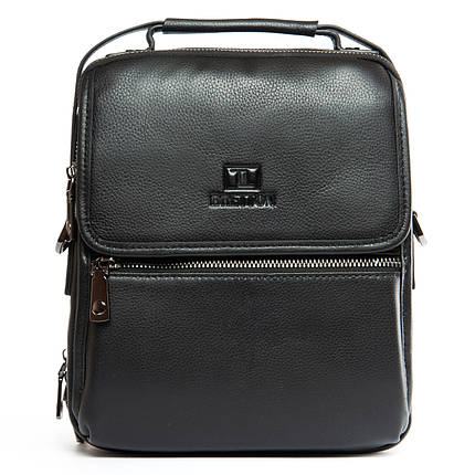 PODIUM Сумка Чоловіча Планшет шкіра BRETTON 5010-6 black, фото 1