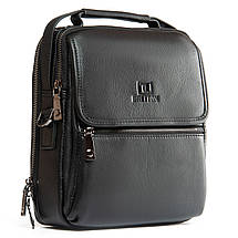 PODIUM Сумка Чоловіча Планшет шкіра BRETTON 5010-6 black, фото 2