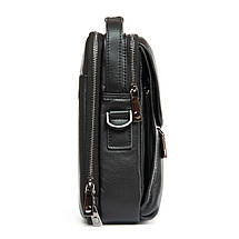 PODIUM Сумка Чоловіча Планшет шкіра BRETTON 5010-6 black, фото 3