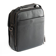 PODIUM Сумка Чоловіча Планшет шкіра BRETTON 5010-6 black, фото 4