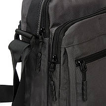 PODIUM Сумка Чоловіча Планшет нейлон Lanpad 85028 gray, фото 4