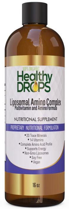 Healthy Drops Liposomal Amino Complex / Ліпосомальний амінокислотний комплекс 473 мл