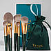 Набір з 6 пензлів для макіяжу Tenze Emerald Collection “Special”, фото 5