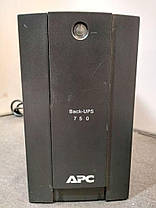 ДБЖ APC Back-UPS 750VA (BC750-RS) / 230 V / 750 VА / 415W / 4 виходи/ АКБ, фото 2